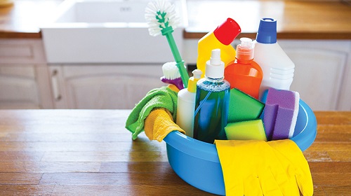 limpieza del hogar en primavera